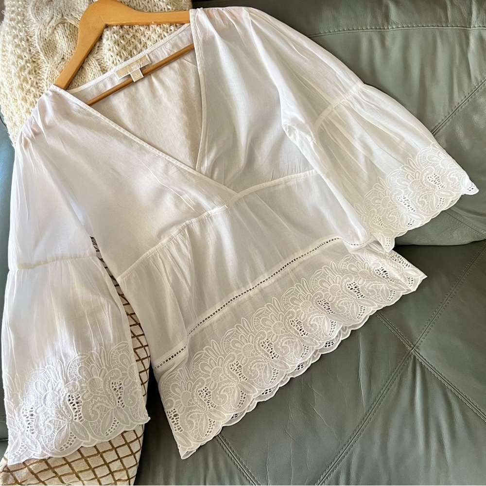 MICHAEL Michael Kors White Blouse